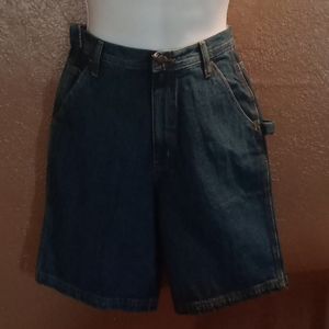 Full Blue Carpenter Denim Men's Shorts